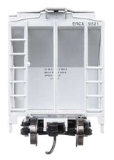 37' 2980 Cubic-Foot 2-Bay Covered Hopper - Ready to Run -- ERCX #9521-4