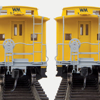 NE-Style Center Cupola Caboose - Ready to Run -- Chessie/Western Maryland #1898