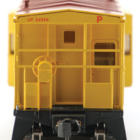 International Bay Window Caboose - Ready to Run -- Union Pacific #24560 (Armour Yellow, gray, red, white; Safety Slogan)