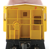 International Bay Window Caboose - Ready to Run -- Union Pacific #24560 (Armour Yellow, gray, red, white; Safety Slogan)