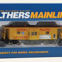 International Bay Window Caboose - Ready to Run -- Union Pacific #24560 (Armour Yellow, gray, red, white; Safety Slogan)