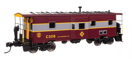 International Bay Window Caboose - Ready to Run -- Erie Lackanwanna #C308-2