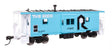 International Bay Window Caboose - Ready to Run -- Rock Island #17210-1