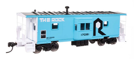 International Bay Window Caboose - Ready to Run -- Rock Island #17081-1