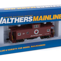 International Wide-Vision Caboose - Ready to Run -- Northern Pacific #1119 (Boxcar Red, Monad Logo, Main Street Slogan)
