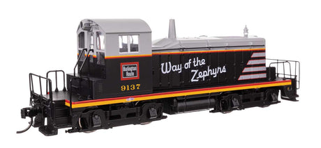 EMD SW1 - Standard DC -- Chicago, Burlington & Quincy #9137-2