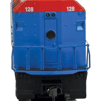 EMD F40PH - Standard DC -- Metra #128 "City of Evanston"