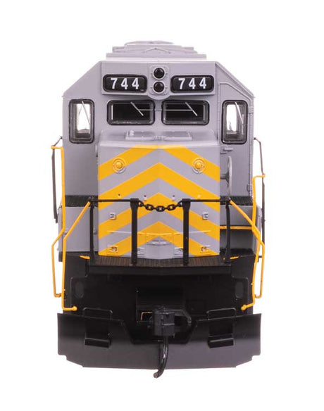 EMD SD60 Spartan Cab - Standard DC -- Kansas City Southern #744-3
