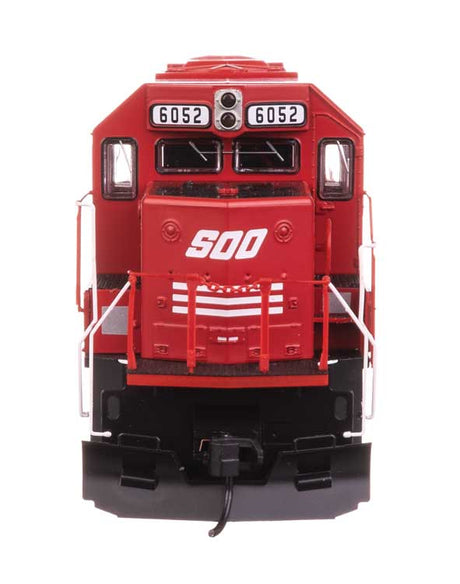 EMD SD60 Spartan Cab - Standard DC -- Soo Line #6052-3
