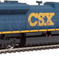 EMD SD70ACe - Standard DC -- CSX Transportation #4838 (blue, yellow, White Roof; U.S. Flag, Lightning Bol