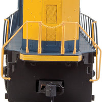 EMD SD70ACe - Standard DC -- CSX Transportation #4838 (blue, yellow, White Roof; U.S. Flag, Lightning Bol