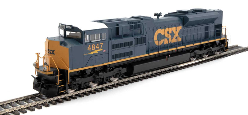 EMD SD70ACe - Standard DC -- CSX Transportation #4847 (blue, yellow, White Roof; U.S. Flag, Lightning Bol-1