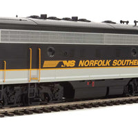 EMD F7 A-B Set - Standard DC -- Norfolk Southern #270, #276 (Tuxedo: black, Imitiation Aluminum, Dulux Gold)