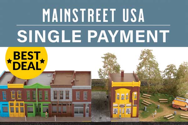 Build A World - Main Street USA - 6 Kits -- One Payment