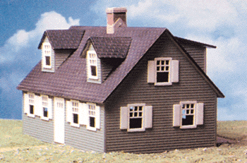 Cape Cod Dream House -- 7-1/4 x 5"  18.4 x 12.7cm