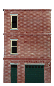 Building Front -- Back Wall (brick)
