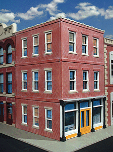 Lou's Cafe -- 5-3/4 x 6-3/16 x 9-1/8"  14.6 x 15.7 x 23.2cm
