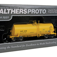 40' Trinity 14,000 Gallon Molten Sulfur Tank Car - Ready to Run -- General American GATX #8448 (yellow, Sulfur Service)