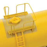 40' Trinity 14,000 Gallon Molten Sulfur Tank Car - Ready to Run -- First Union Rail TGOX #1808 (yellow, Sulfur Service)