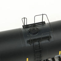 40' Trinity 14,000-Gallon Molten Sulfur Tank Car - Ready to Run -- Flint Hill Resources FHRX #135988 (black, conspicuity markings)