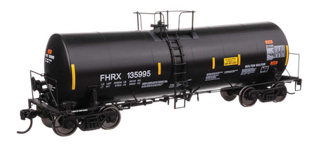 40' Trinity 14,000-Gallon Molten Sulfur Tank Car - Ready to Run -- First Union FHRX #135995-1