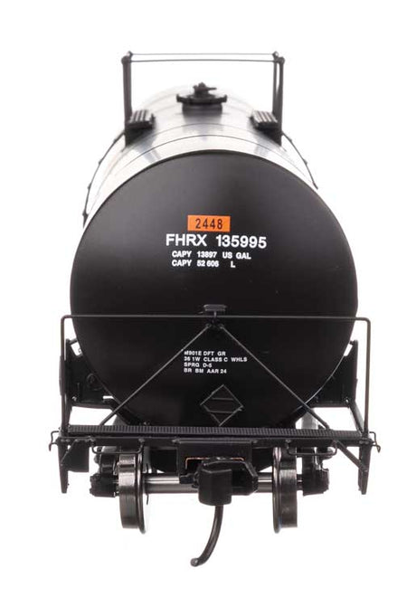 40' Trinity 14,000-Gallon Molten Sulfur Tank Car - Ready to Run -- First Union FHRX #135995-4