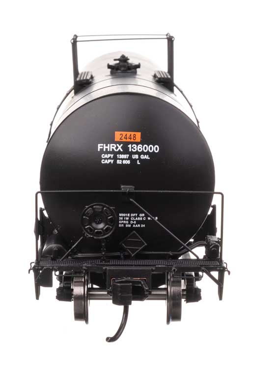 40' Trinity 14,000-Gallon Molten Sulfur Tank Car - Ready to Run -- First Union FHRX #136000-3
