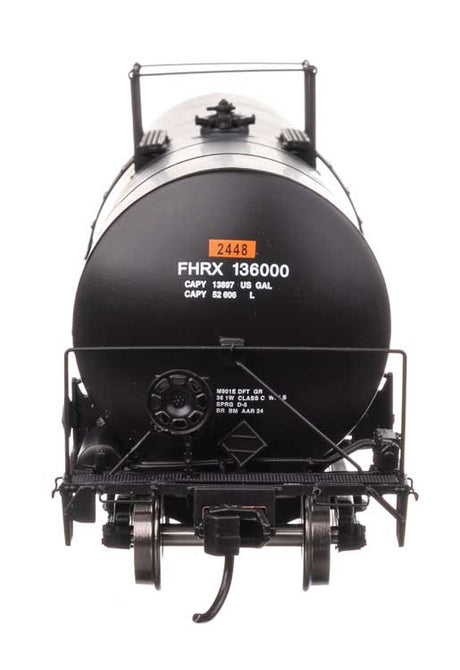 40' Trinity 14,000-Gallon Molten Sulfur Tank Car - Ready to Run -- First Union FHRX #136000-3