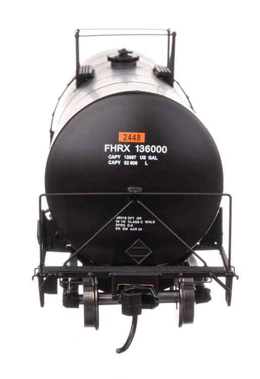 40' Trinity 14,000-Gallon Molten Sulfur Tank Car - Ready to Run -- First Union FHRX #136000-4