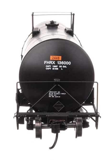 40' Trinity 14,000-Gallon Molten Sulfur Tank Car - Ready to Run -- First Union FHRX #136000-4