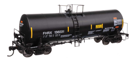 40' Trinity 14,000-Gallon Molten Sulfur Tank Car - Ready to Run -- First Union FHRX #136031-1