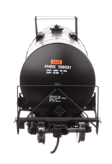 40' Trinity 14,000-Gallon Molten Sulfur Tank Car - Ready to Run -- First Union FHRX #136031-4