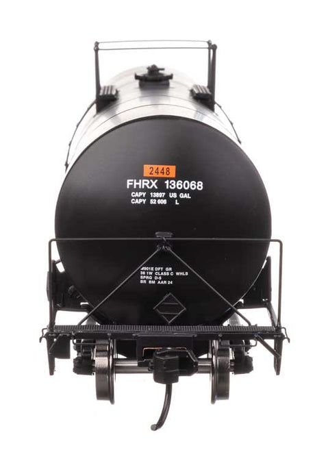 40' Trinity 14,000-Gallon Molten Sulfur Tank Car - Ready to Run -- First Union FHRX #136068-4