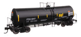 40' Trinity 14,000-Gallon Molten Sulfur Tank Car - Ready to Run -- Sulcom ITDX #6817-2