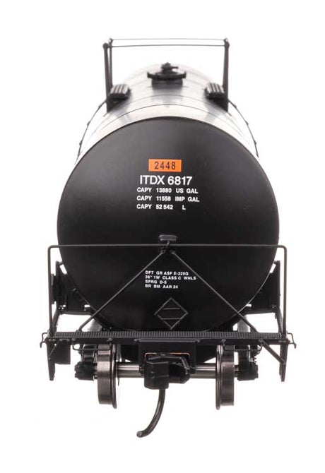 40' Trinity 14,000-Gallon Molten Sulfur Tank Car - Ready to Run -- Sulcom ITDX #6817-4