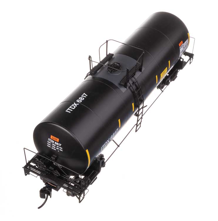 40' Trinity 14,000-Gallon Molten Sulfur Tank Car - Ready to Run -- Sulcom ITDX #6817-5