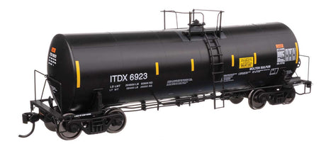 40' Trinity 14,000-Gallon Molten Sulfur Tank Car - Ready to Run -- Sulcon ITDX #6923-2