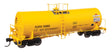 40' Trinity 14,000-Gallon Molten Sulfur Tank Car - Ready to Run -- TCPX #70002-1