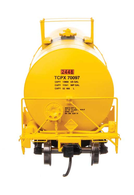 40' Trinity 14,000-Gallon Molten Sulfur Tank Car - Ready to Run -- TCPX #70097-3