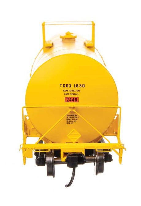 40' Trinity 14,000-Gallon Molten Sulfur Tank Car - Ready to Run -- TGOX #1830-4