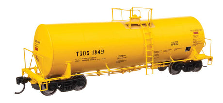 40' Trinity 14,000-Gallon Molten Sulfur Tank Car - Ready to Run -- TGOX #1849-2