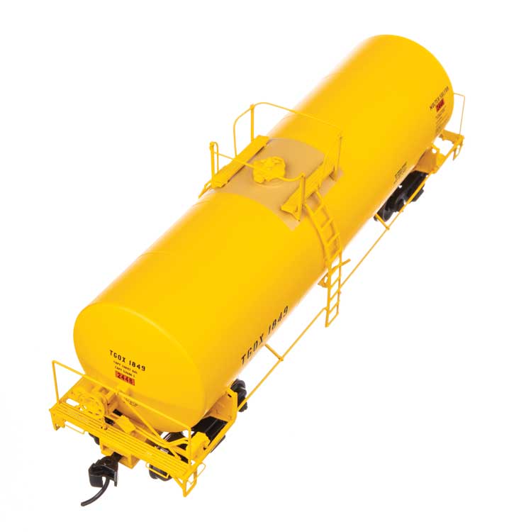 40' Trinity 14,000-Gallon Molten Sulfur Tank Car - Ready to Run -- TGOX #1849-5
