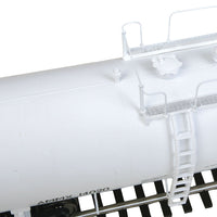 40' UTLX 16,000-Gallon Funnel-Flow Tank Car - Ready to Run -- KT Clays AMMX #14020 (white, red)