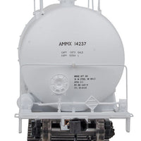 40' UTLX 16,000-Gallon Funnel-Flow Tank Car - Ready to Run -- KT Clays AMMX #14237 (white, red)