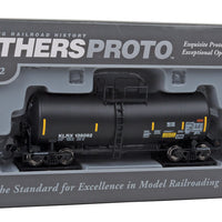 40' UTLX 16,000-Gallon Funnel-Flow Tank Car - Ready to Run -- KLRX #136192 (black, yellow Conspicuity Marks)