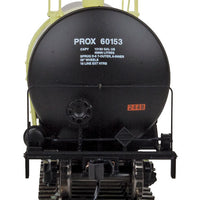 40' UTLX 16,000-Gallon Funnel-Flow Tank Car - Ready to Run -- Procor, Ltd. #60153 (black, yellow)
