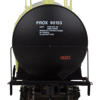 40' UTLX 16,000-Gallon Funnel-Flow Tank Car - Ready to Run -- Procor, Ltd. #60153 (black, yellow)