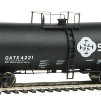 40' UTLX 16,000-Gallon Funnel-Flow Tank Car - Ready to Run -- Staley GATX #4221 (black, white Logo)