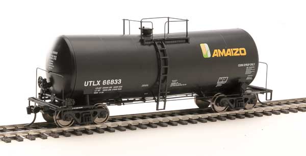40' UTLX 16,000-Gallon Funnel-Flow Tank Car - Ready to Run -- Amaizo UTLX #66833-1