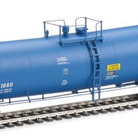 54' 23,000-Gallon Funnel-Flow Tank Car - Ready to Run -- Union Tank Car UTLX #641680 (blue, white; EQ Logo)